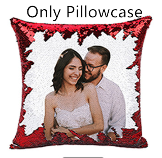 Magic Sequined Custom Gift Pillow Magic Sequined Custom Gift Pillow